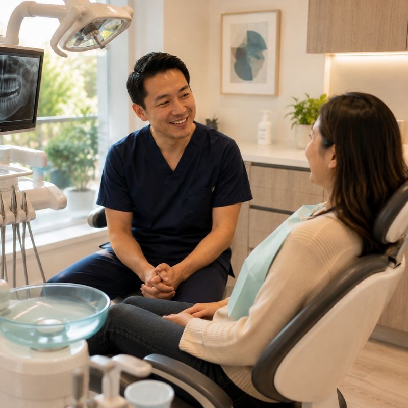 Dental consultation at Marsfield Dental Care